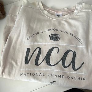 NCA crewneck varsity